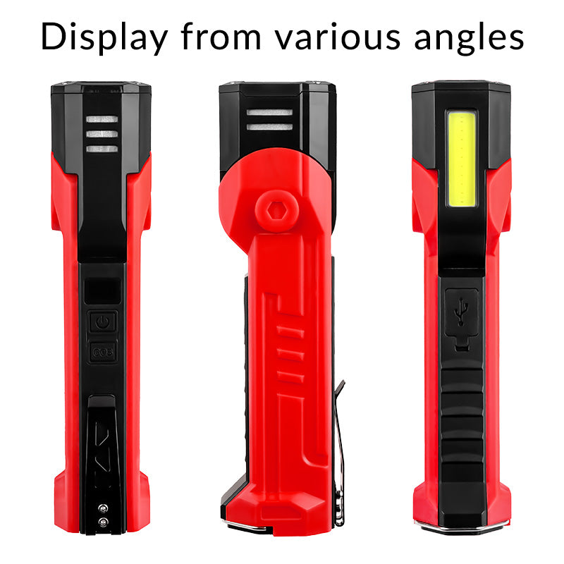 Multi functional strong light flashlight work light