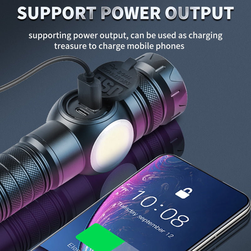 Multi functional strong light flashlight outdoor light work light