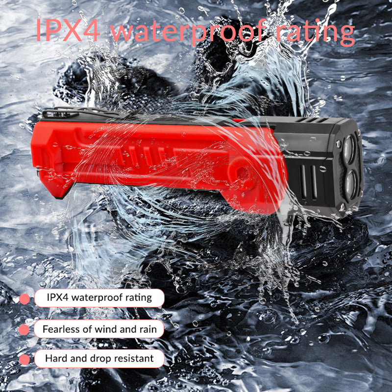 Multi functional strong light flashlight work light