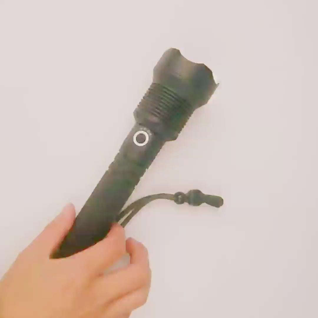 Multi functional ultra long endurance strong light flashlight